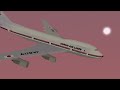 Japan Airlines Flight 123 (Roblox Crash Animation)