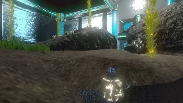 ARK: Mobile - Running around in an empty Cubozoa Multis boss room