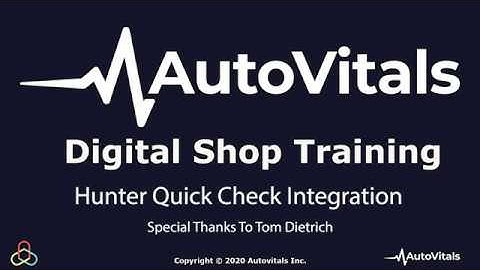 Hunter Integration  Autovitals Smartflow
