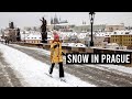 What Prague Looks Like Under Snow - Timelapse Guide