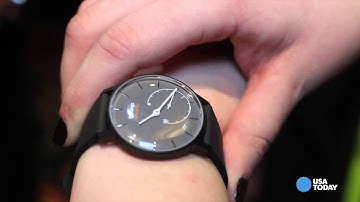 A smartwatch with a real battery