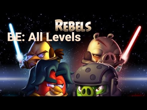 Angry Birds Star Wars 2 - Rebels(Bird Side): All Levels 3 Star Walkthrough