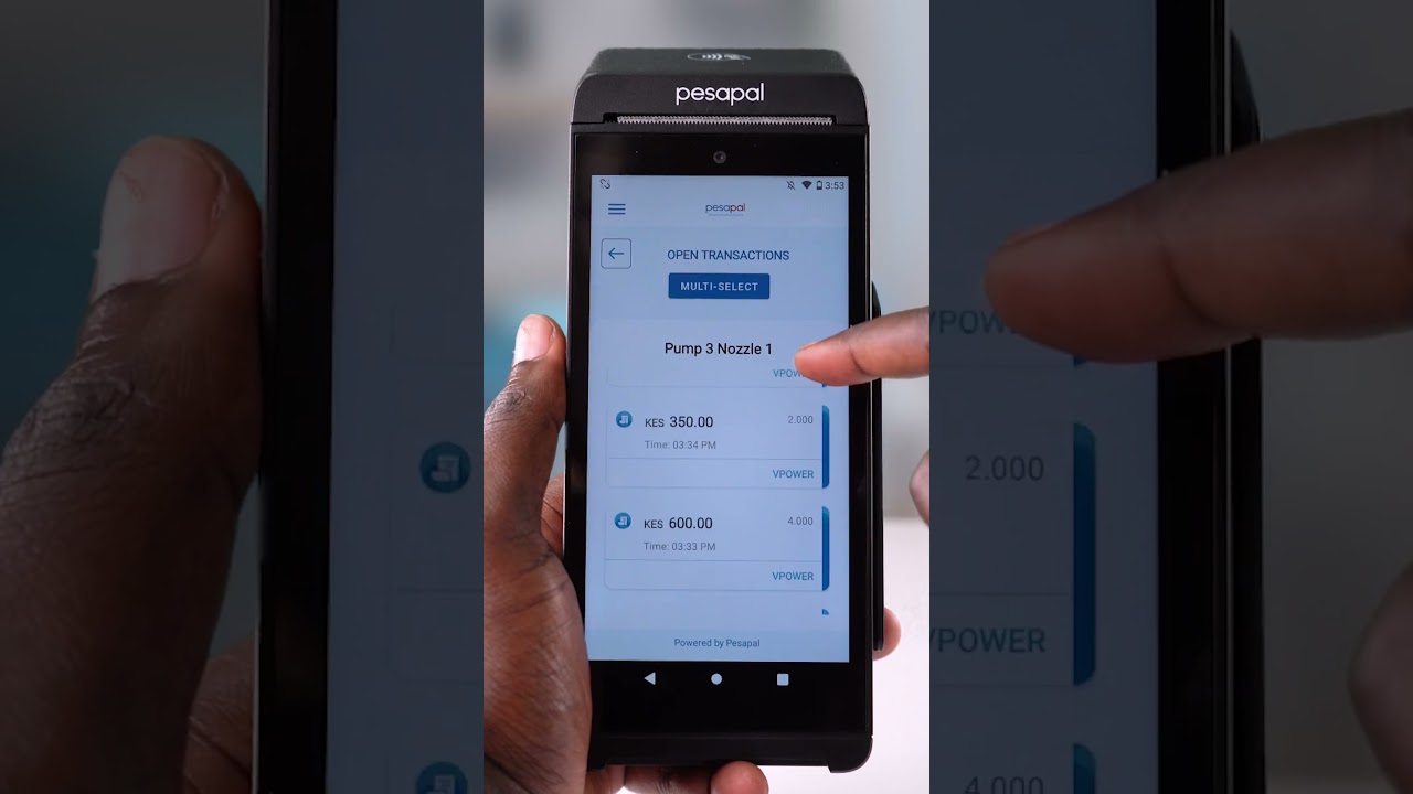 How to Use Pesapal FMS POS: Close multiple transactions