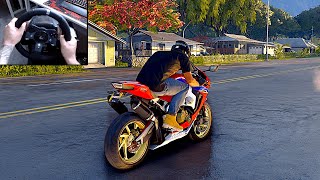 Honda CBR1000RR | The Crew Motorfest | Steering Wheel Gameplay (Logitech G920)