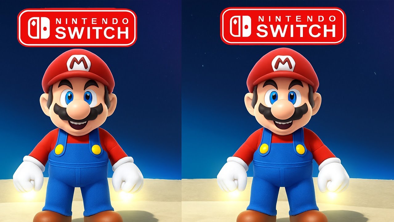 Super Mario Galaxy Switch vs Switch 2 Graphics & Frame Rate Comparison ...