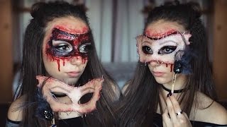 Flesh Mask SFX Halloween Makeup | Melania Yaneva screenshot 2