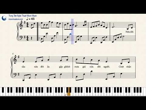 Video Cô Độc Vương - Piano Sheet - Arranged by Martha Loan - youtube