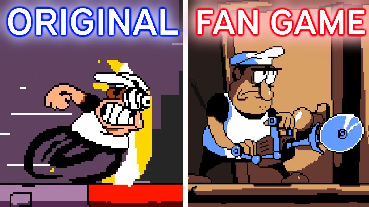 Pizza Massacre, but CANCELED VERSION?! [Pizza Tower Fan Games Gameplay]