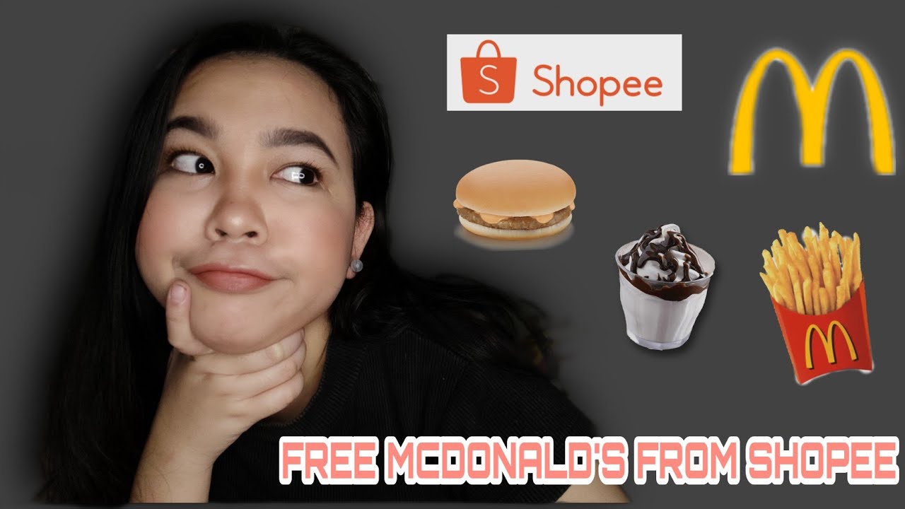 How to get free McDonald's product just using shopee app - YouTube