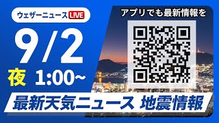ウェザーニュースの配信のサムネイル画像