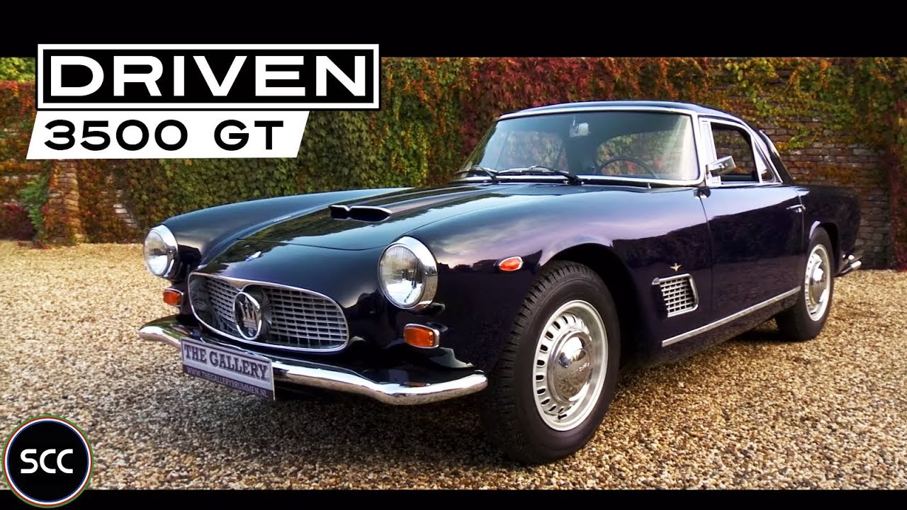 MASERATI 3500 GT | 3500GT 1964 - Test drive in top gear - Engine sound | SCC TV