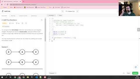 Leetcode 2: Add Two Numbers