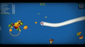 siluman ular putih garaga WormsZone.io #WormsZone.io