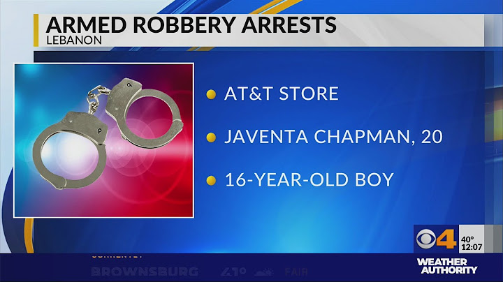 Cell phone store robbery suspects arrested in Lebanon