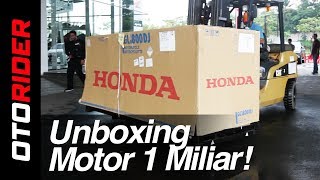 Unboxing Motor 1 Milyar! Honda Gold Wing 2018 Indonesia | OtoRider