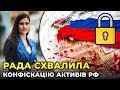 Як в Україні будуть конфісковувати російські активи, пояснює Галина ЯНЧЕНКО