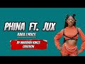 Phina Ft Jux Rara Lyric Video Phina Ft Jux Rara Lyric Video