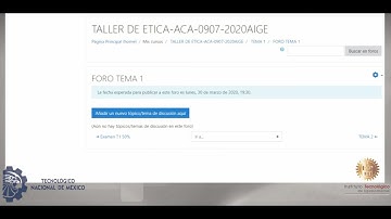 Calificar foro en plataforma moodle