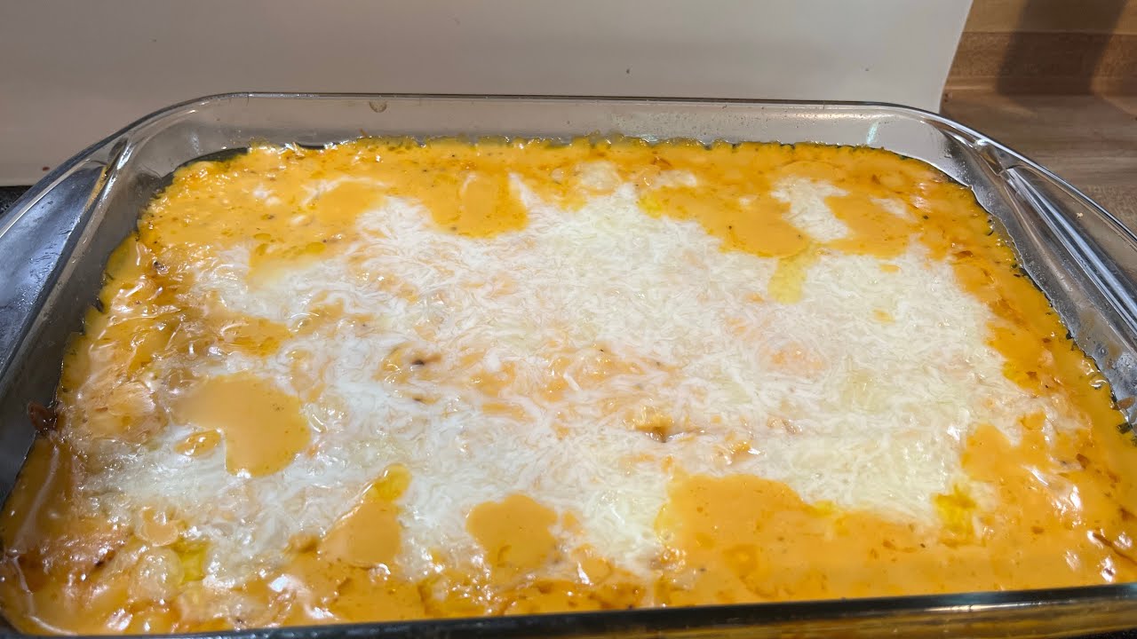 Cheeze Rize Turkey Cheese rice turkey casserole - YouTube