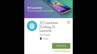 El mejor Launcher Galaxi S6 screenshot 3