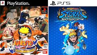 Naruto PlayStation Evolution (2003-2023)