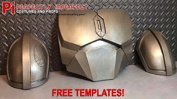 How to make Mandalorian Armour - Chest and Shoulders - FREE templates!