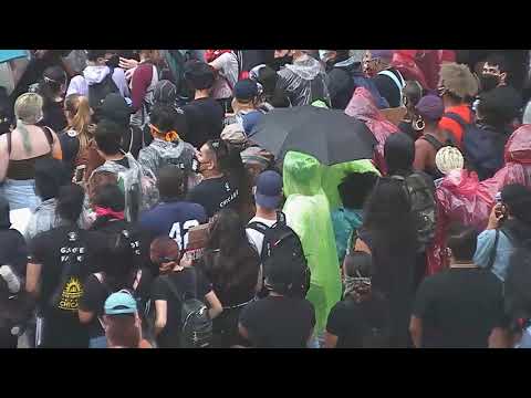 Michigan Ave & Wacker Dr Protest August 15, 2020