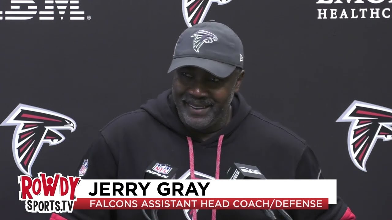 WATCH: Atlanta Falcons assistant head coach/defense Jerry Gray press conference 12-26-24
