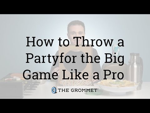 How to Throw a Party for the Big Game