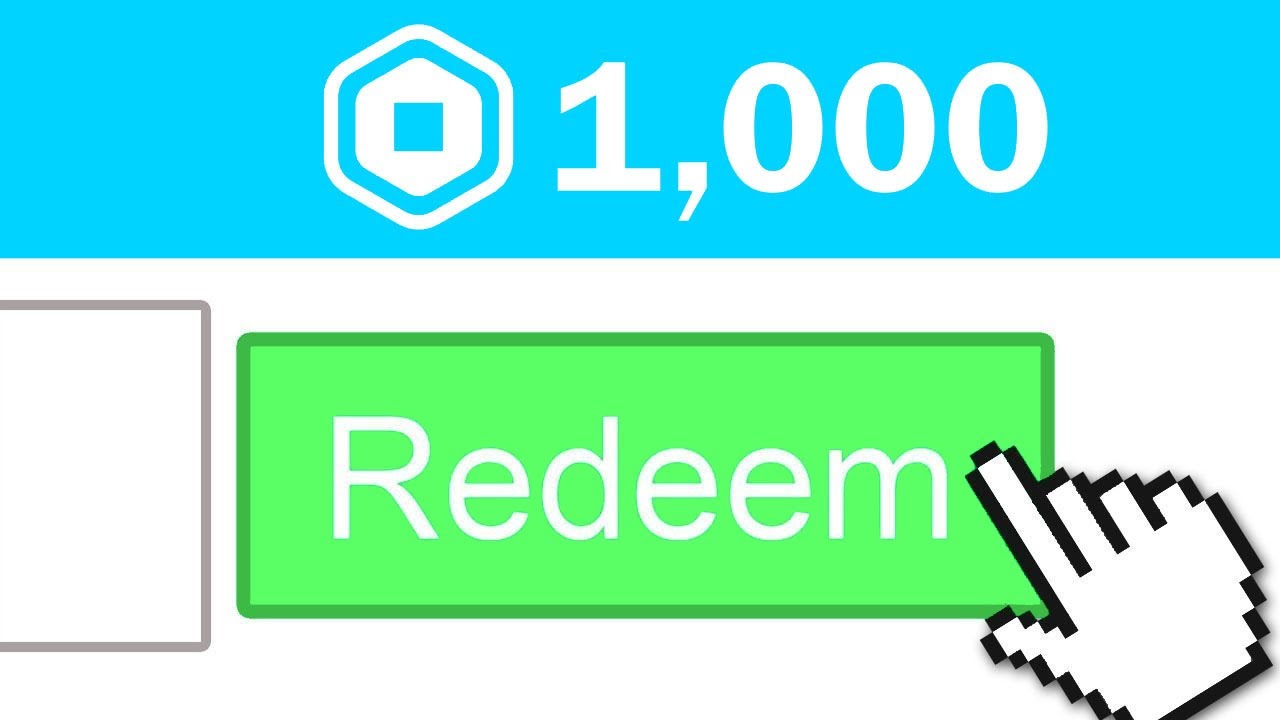 1000 Robux 🤩