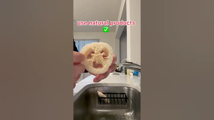 “How I cleaned a frying pan from fried eggs with a natural sponge - 100% ECO!”