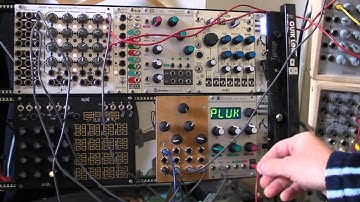 4 channel Trigger Module testing #1. Improvising Clock multiplier modes