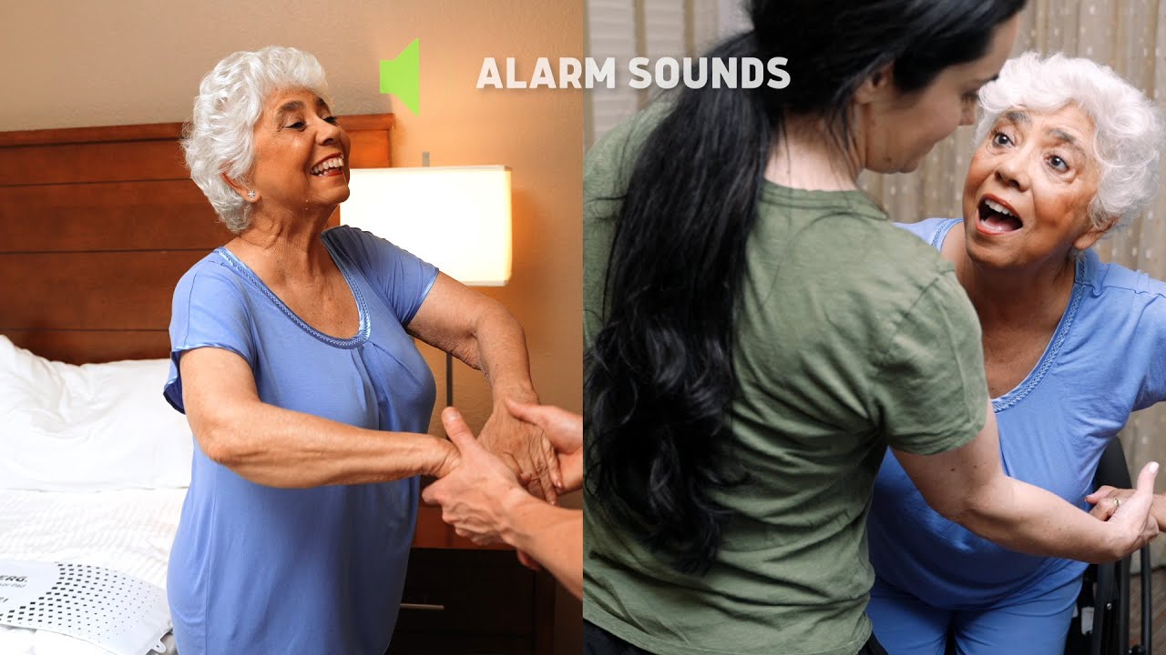 Lunderg Bed and Chair Alarm Combo. The perfect set for any caregiver.