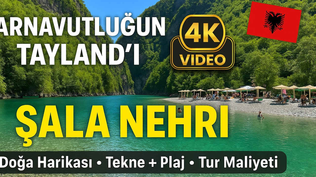 Şala Nehri Vlogu: Dağların Arasında Cennet Gibi Plaj (Lumi i Shales) 🐎🌊