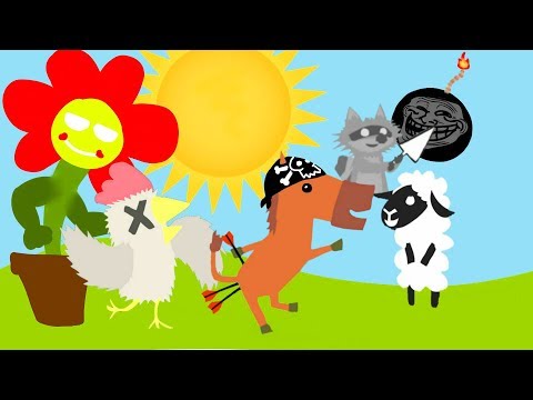 КУРЫ, ЛОШАДИ И РЖАЧ ► Ultimate Chicken Horse #1