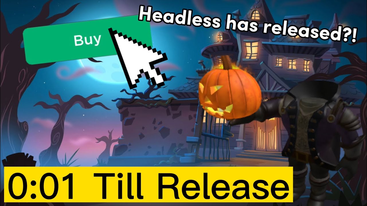 RBXNews on X: Roblox Headless Horseman has been taken off-sale