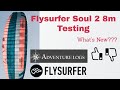 Flysurfer soul 2 8m testing and whats new this generation