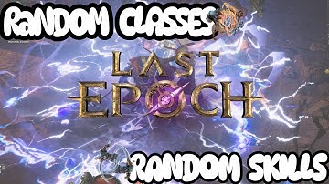 🎲 RNG Madness in Last Epoch | Random Class & Skills Challenge