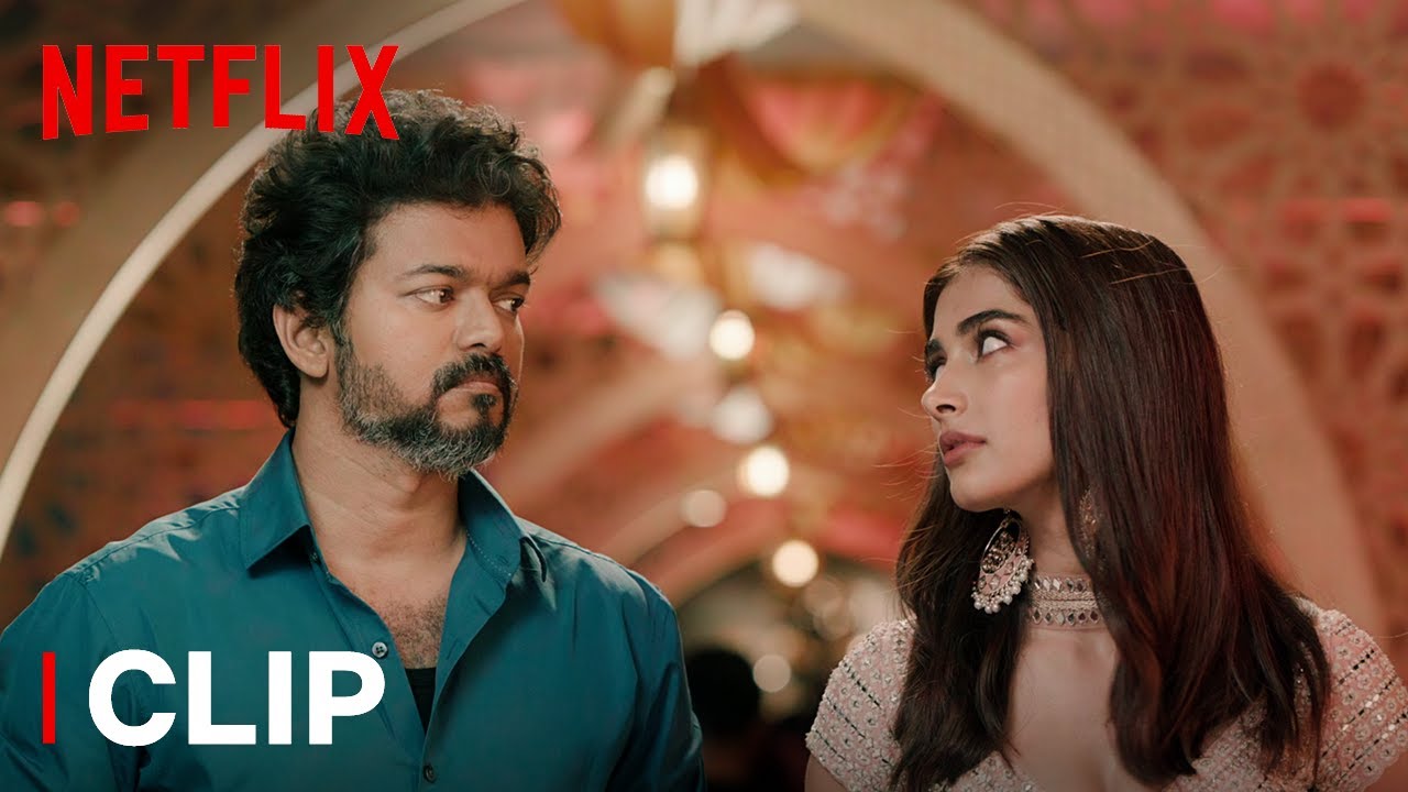 Vijay Meets Pooja Hegde For The First Time  Beast Movie Scene  Netflix India