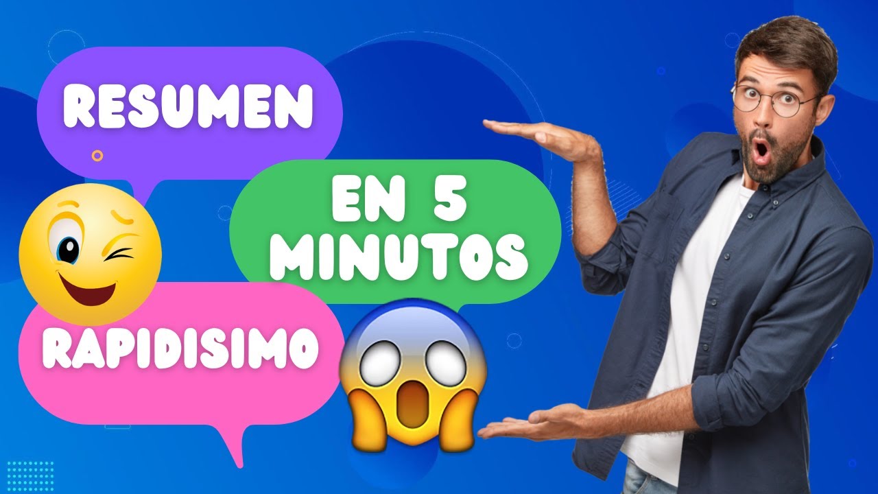 ️ CÓMO hacer un RESUMEN en 5 MINUTOS /😱 Herramienta RESOOMER - YouTube
