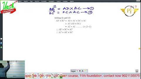 Pythagoras Theorem  L 1  | Class 10 | state Board |BY kumbhare sir ||