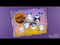 Trick or Treat Halloween Ghosts Card with The Greeting Farm &amp; Distress Oxides