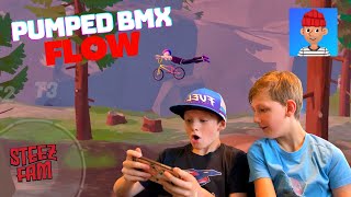 PUMPED BMX FLOW: OUR FIRST FREESTYLE BMX GAMING VIDEO! screenshot 2