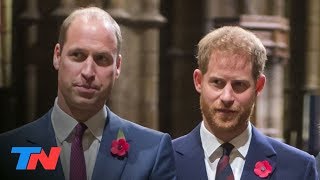 El escándalo en la corona británica: El Príncipe William habló de Harry