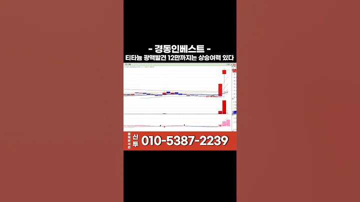 20240325 경동인베스트 : 티타늄 광맥발견 12만까지는 상승여력 있다