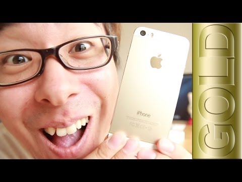 キターーー！iPhone 5s ゴールドがやってきた！ / Apple iPhone5s Gold 64GB