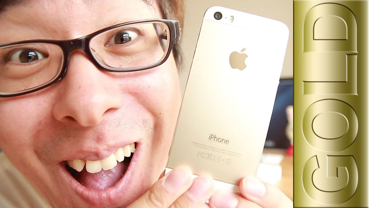 キターーー！iPhone 5s ゴールドがやってきた！ / Apple iPhone5s Gold 64GB