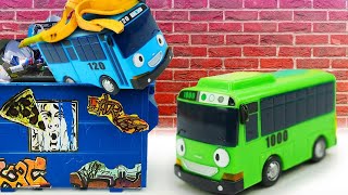 Car cartoons for kids &amp; videos for toddlers - Tayo the little bus toys.