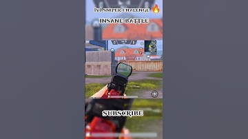 1v1 Sniper Challenge 🔥 | Insane Battle & Quick Reflex Shots 💥 #Shorts