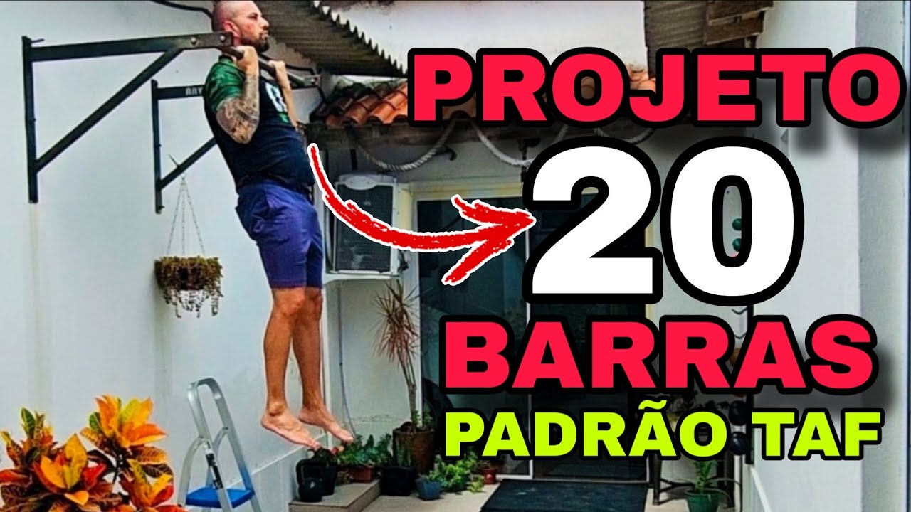 Projeto 20 Barras Fixas – 2026 | Mês 1: Teste Inicial e Primeiras Dificuldades